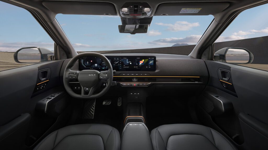 Kia EV2 Black-Line: interieur