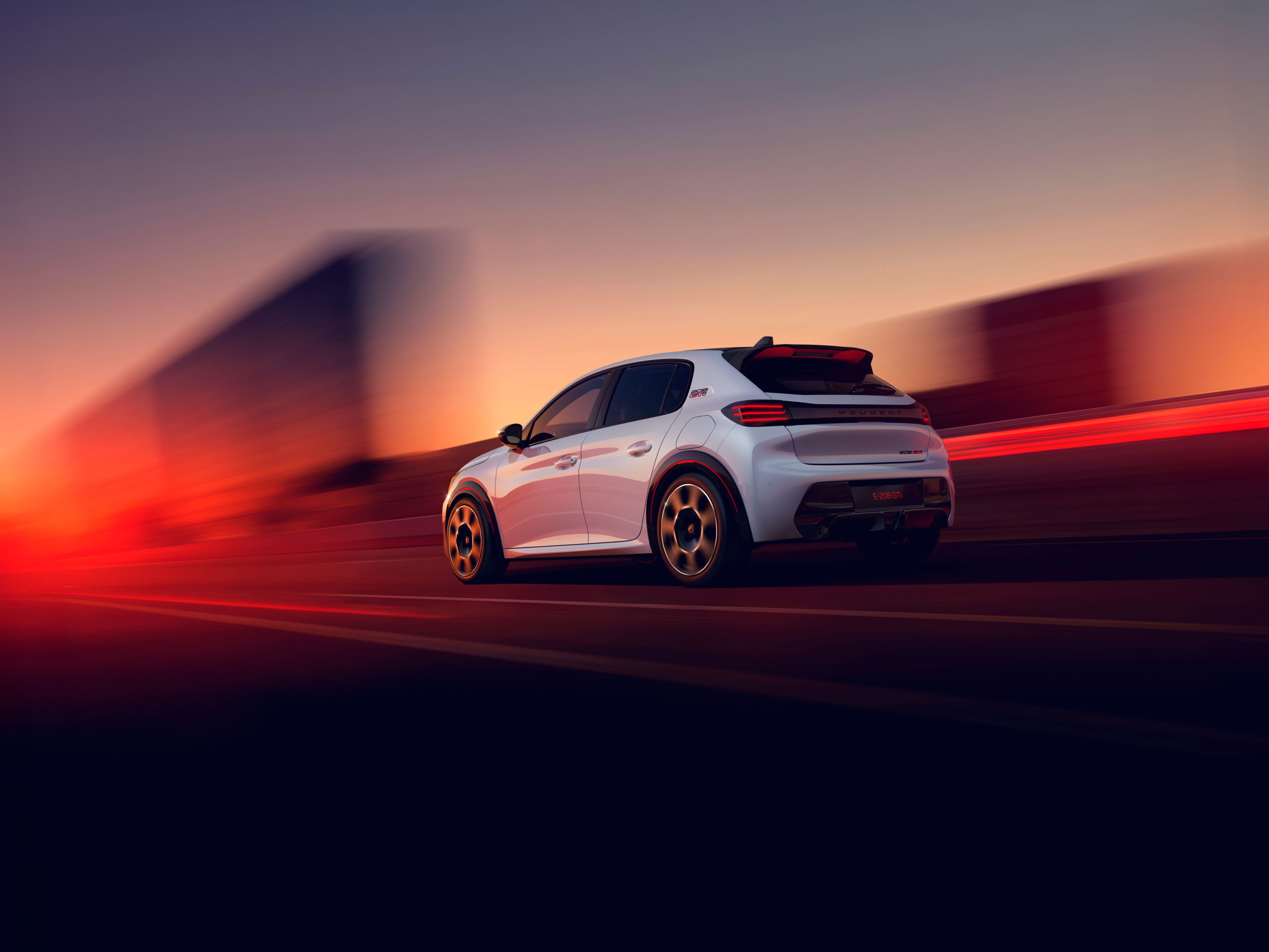 De nieuwe PEUGEOT E-208 GTi luidt het elektrische performance-tijdperk in