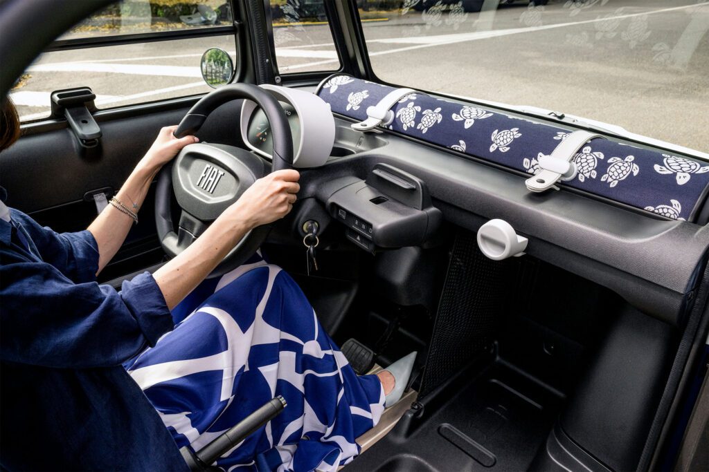 Interieur Fiat Topolino Vilebrequin Collectors Edition