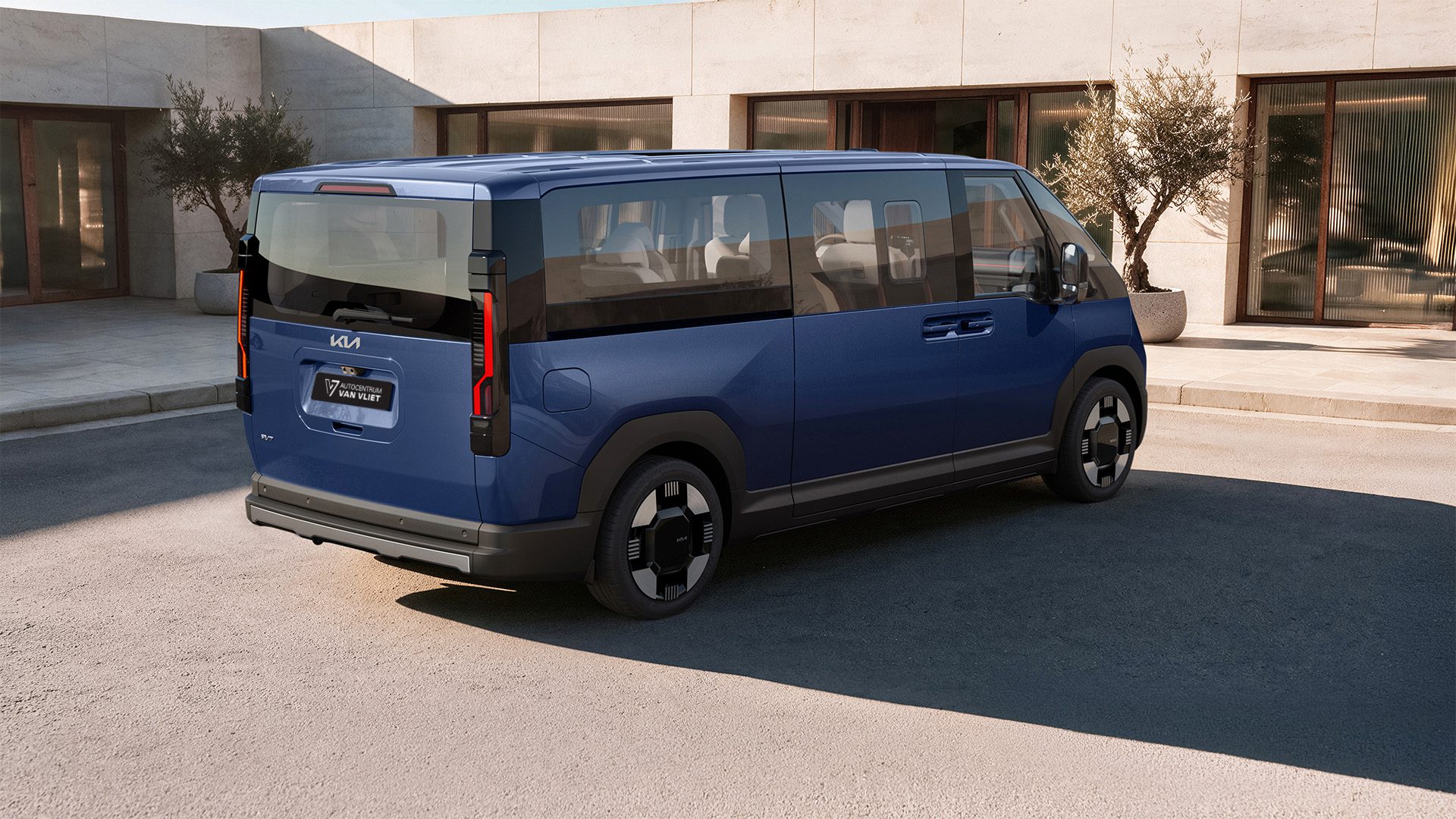 Kia PV7 Passenger achterkant