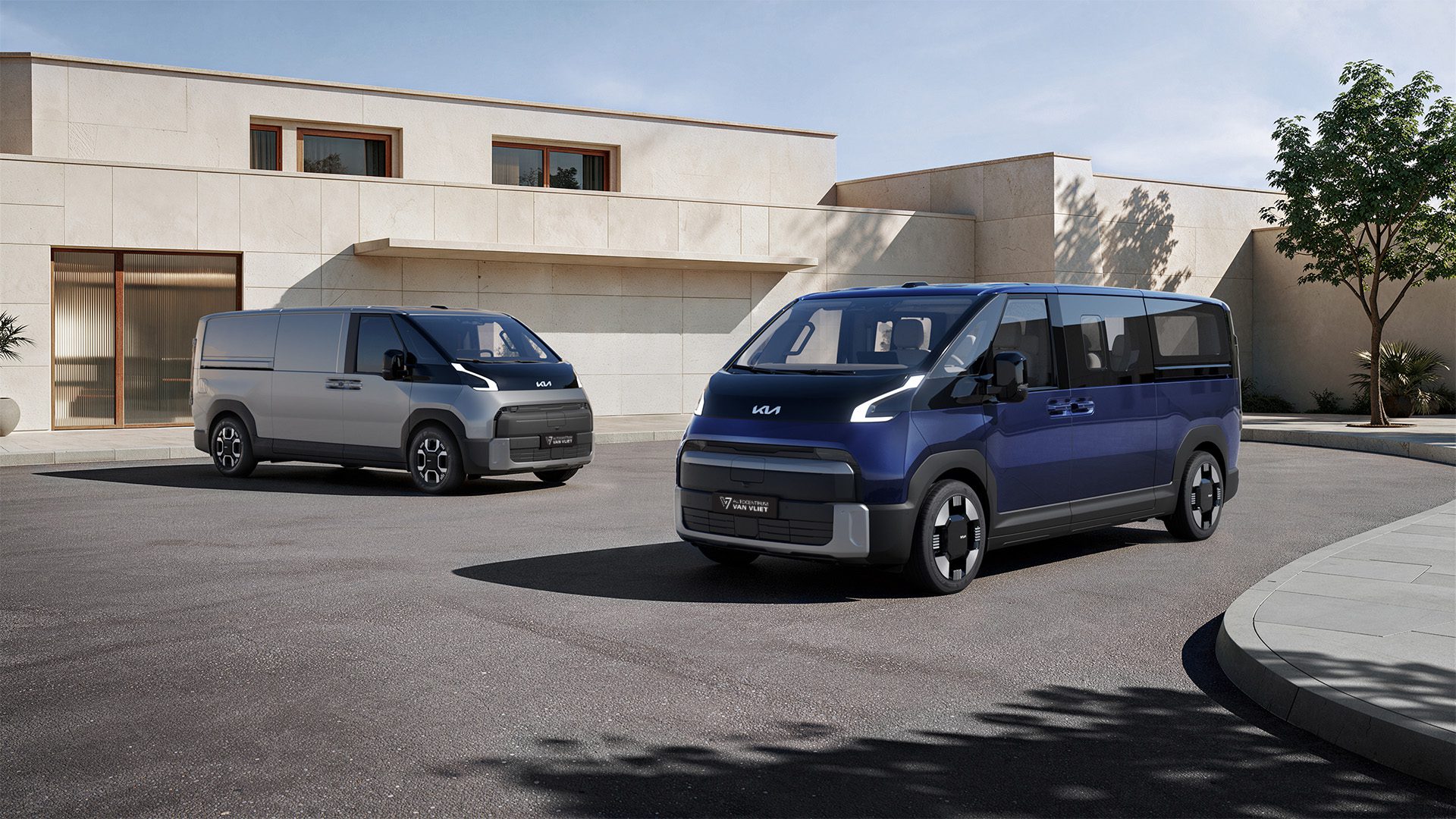 Kia PV7 Cargo en Passenger