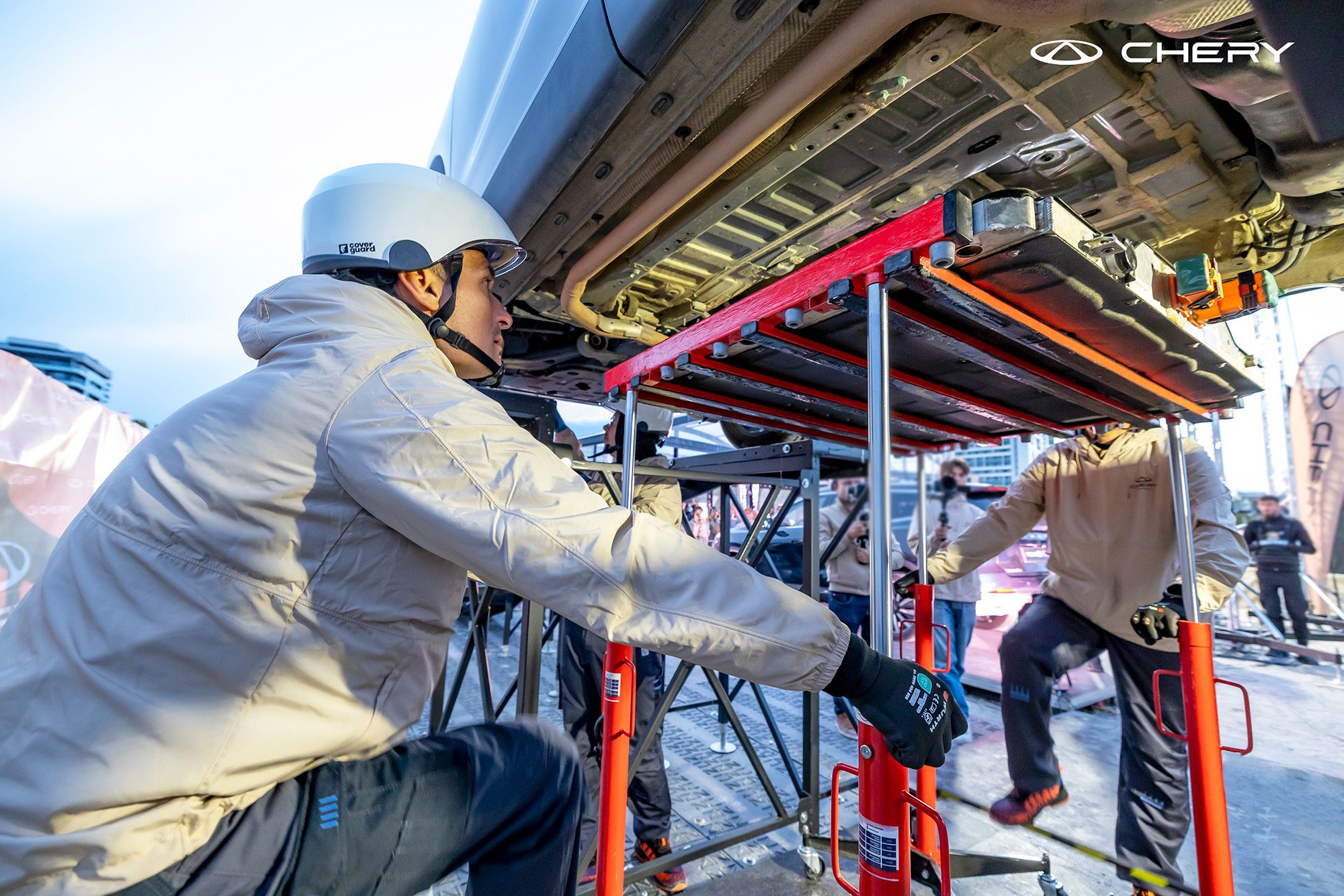 Veiligheidstest maken deel uit van bredere ontwikkeling Chery Super Hybrid (CSH)