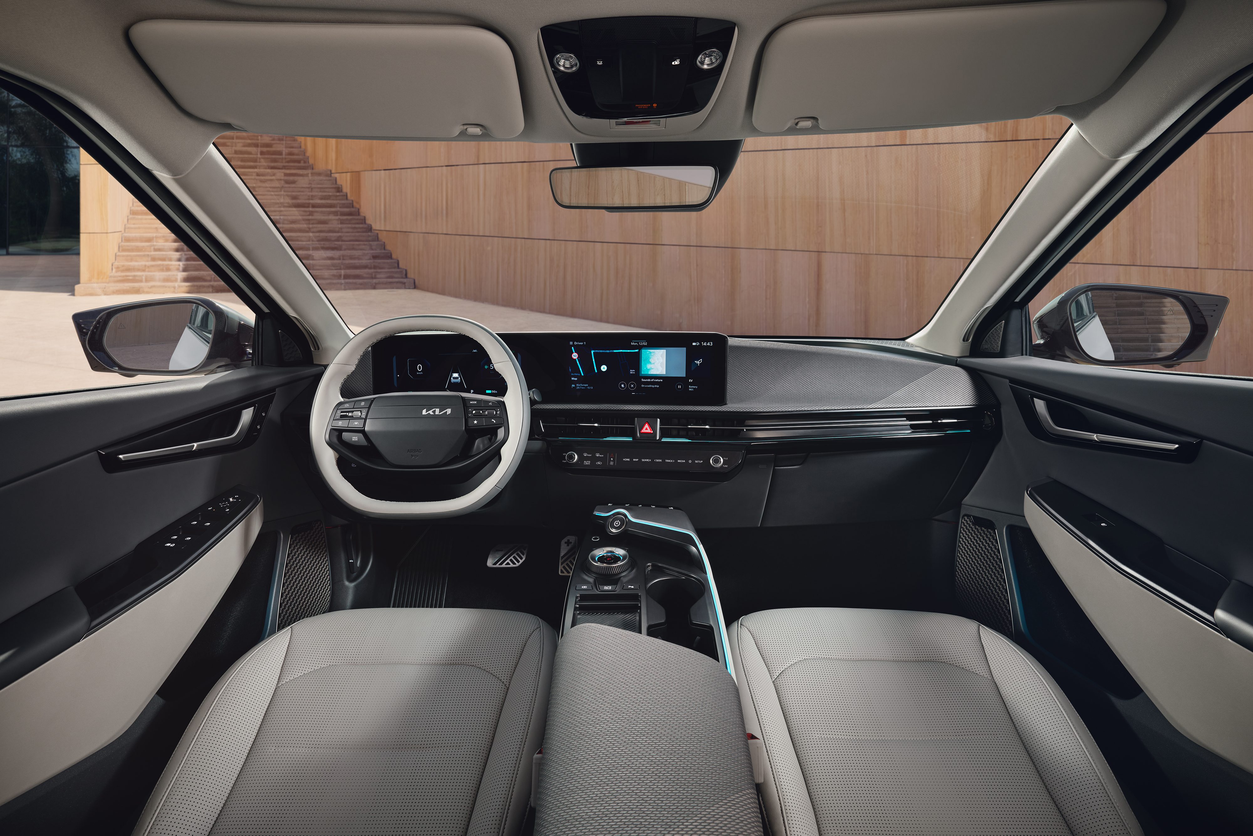 Nieuwe Kia EV6 interieur Baseline