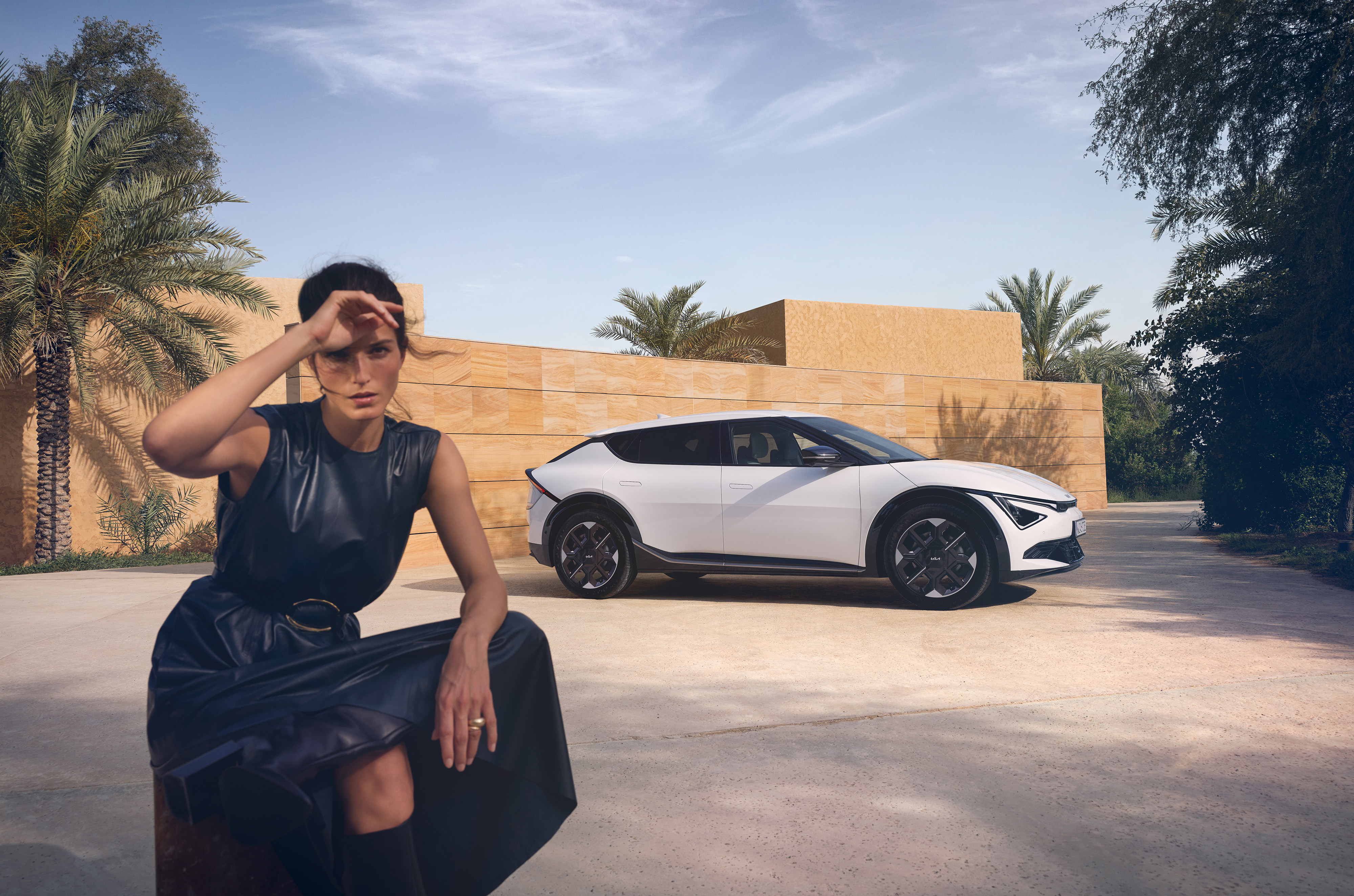 Nieuwe Kia EV6 zijkant