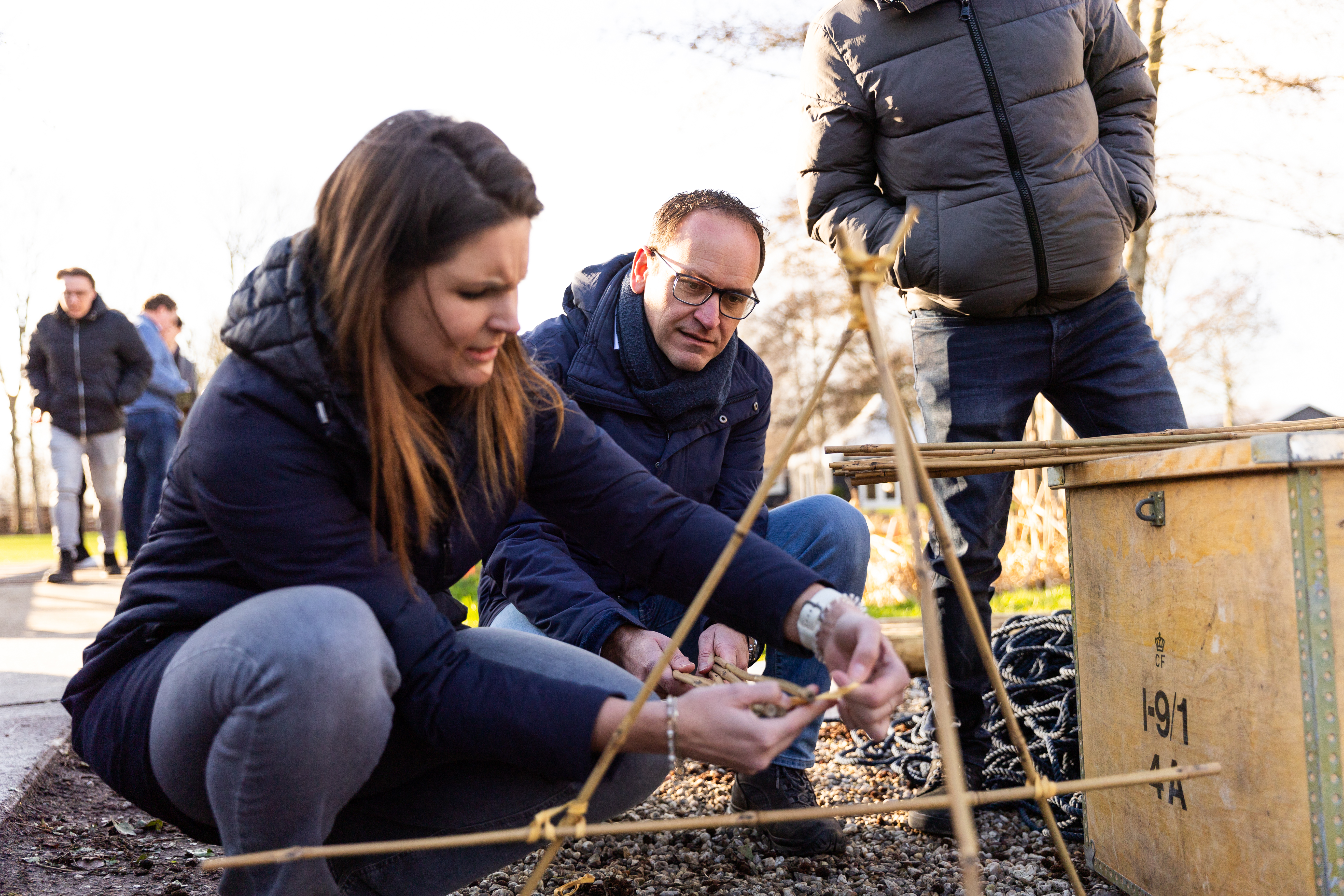Teambuildingdag | Bruggen bouwen