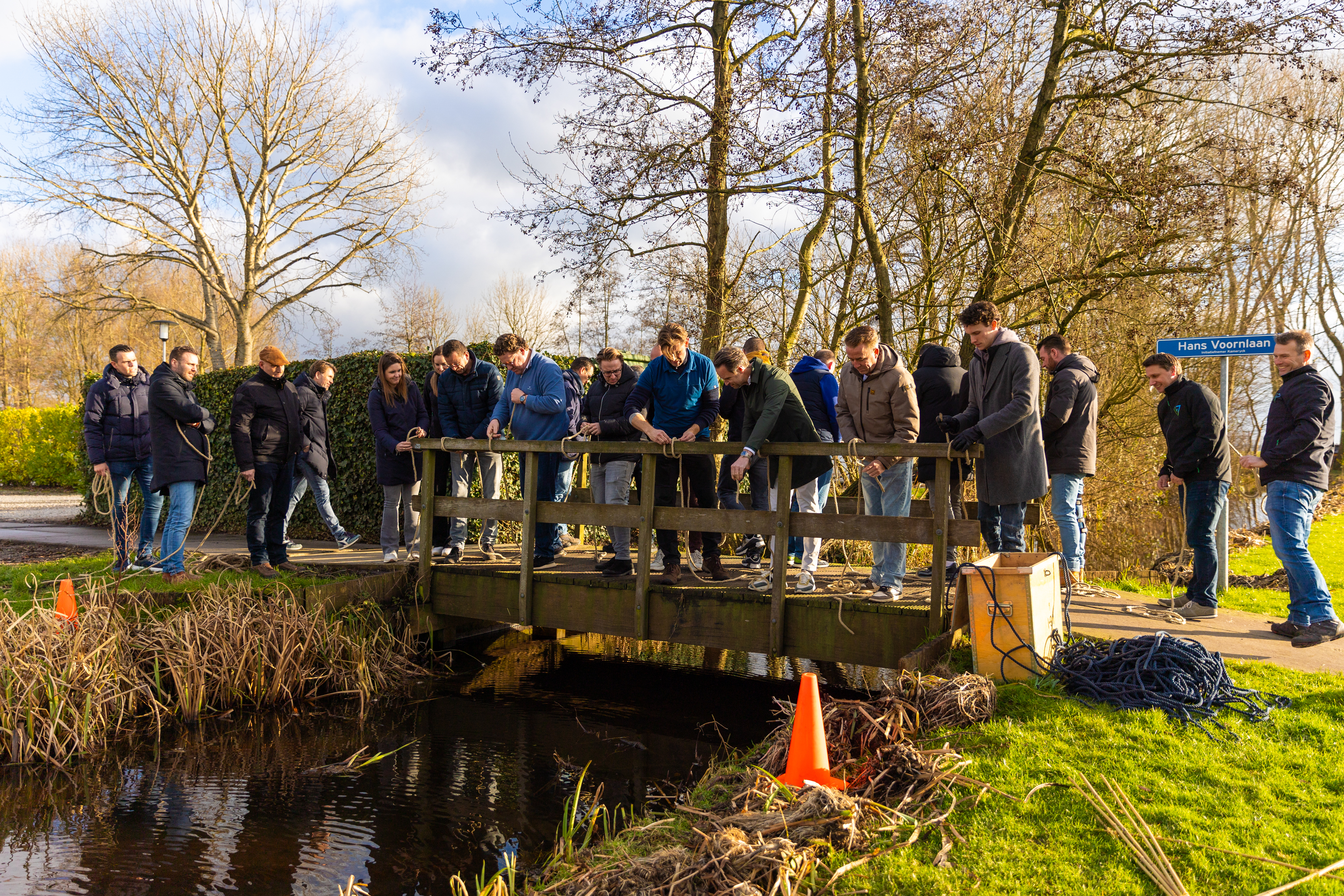 Teambuildingdag | Bruggen bouwen