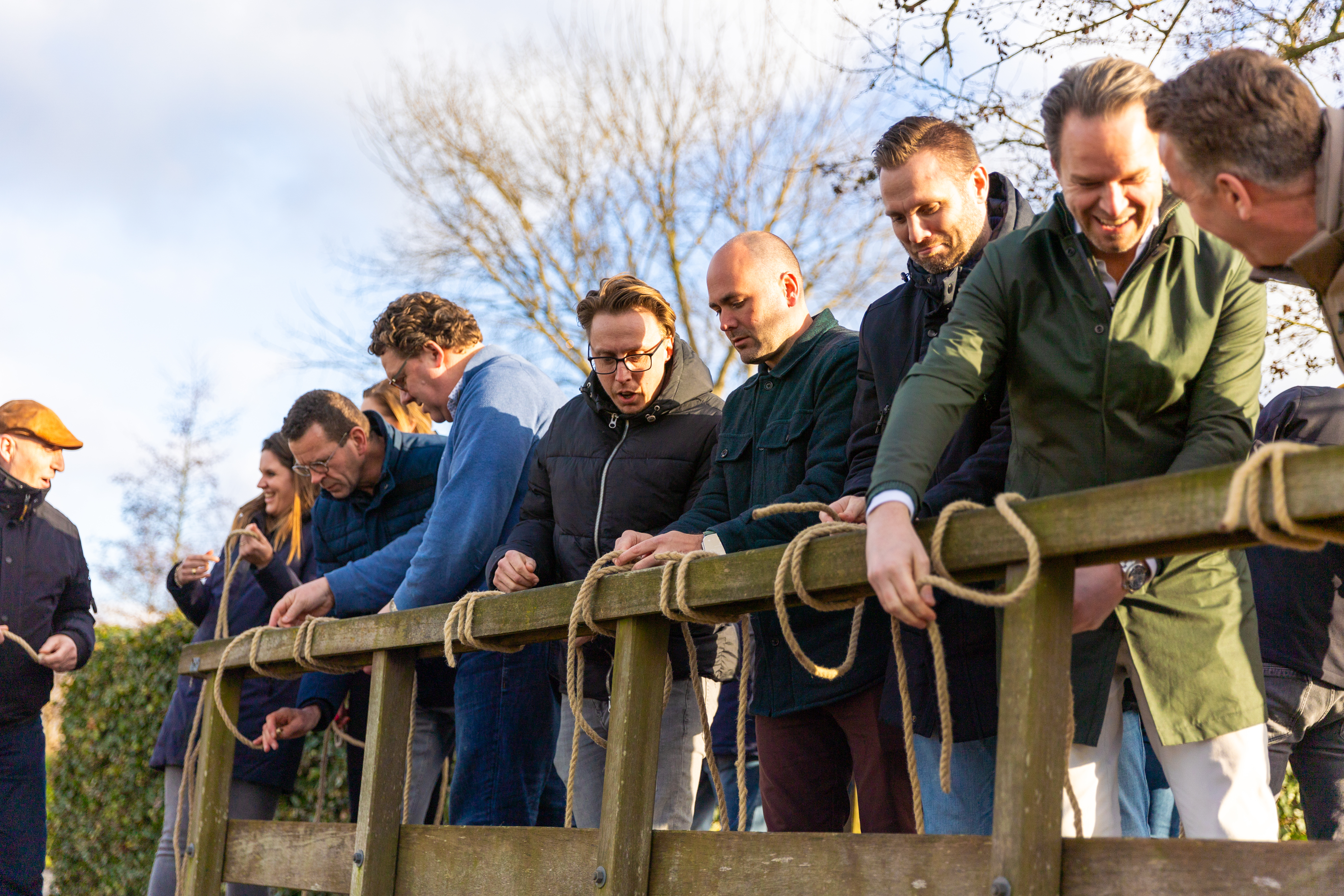 Teambuildingdag | Bruggen bouwen