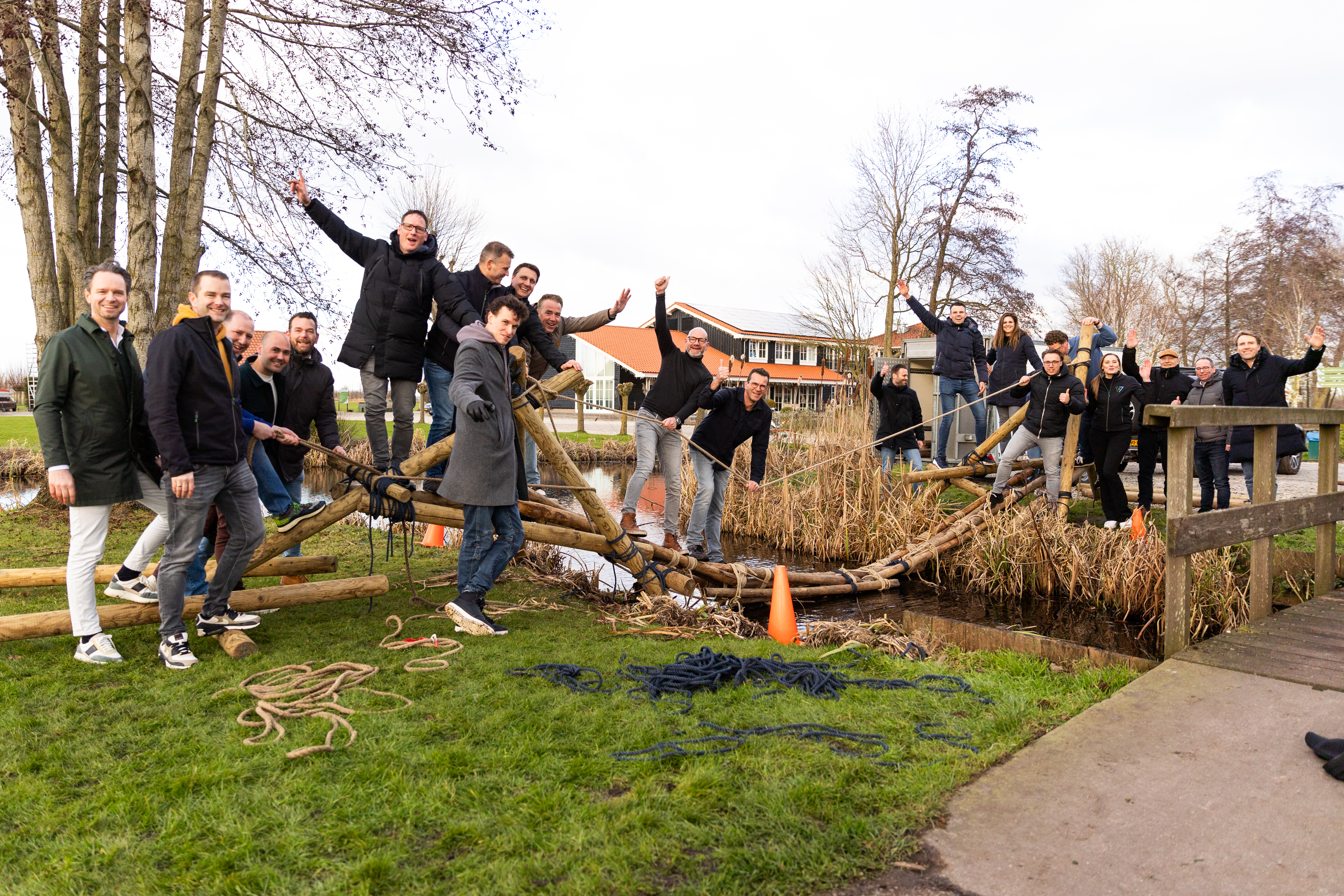Teambuildingdag | Bruggen bouwen