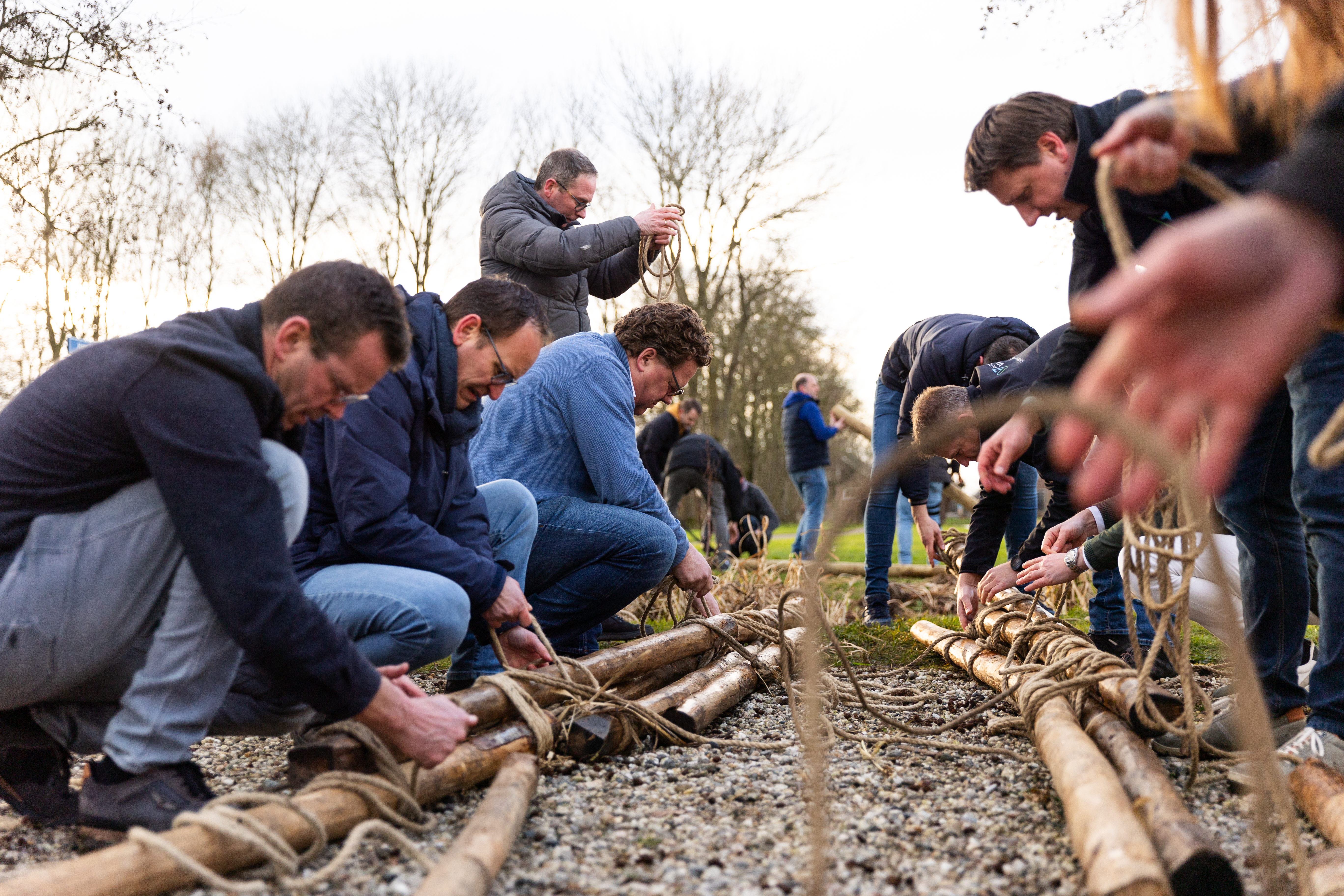 Teambuildingdag | Bruggen bouwen