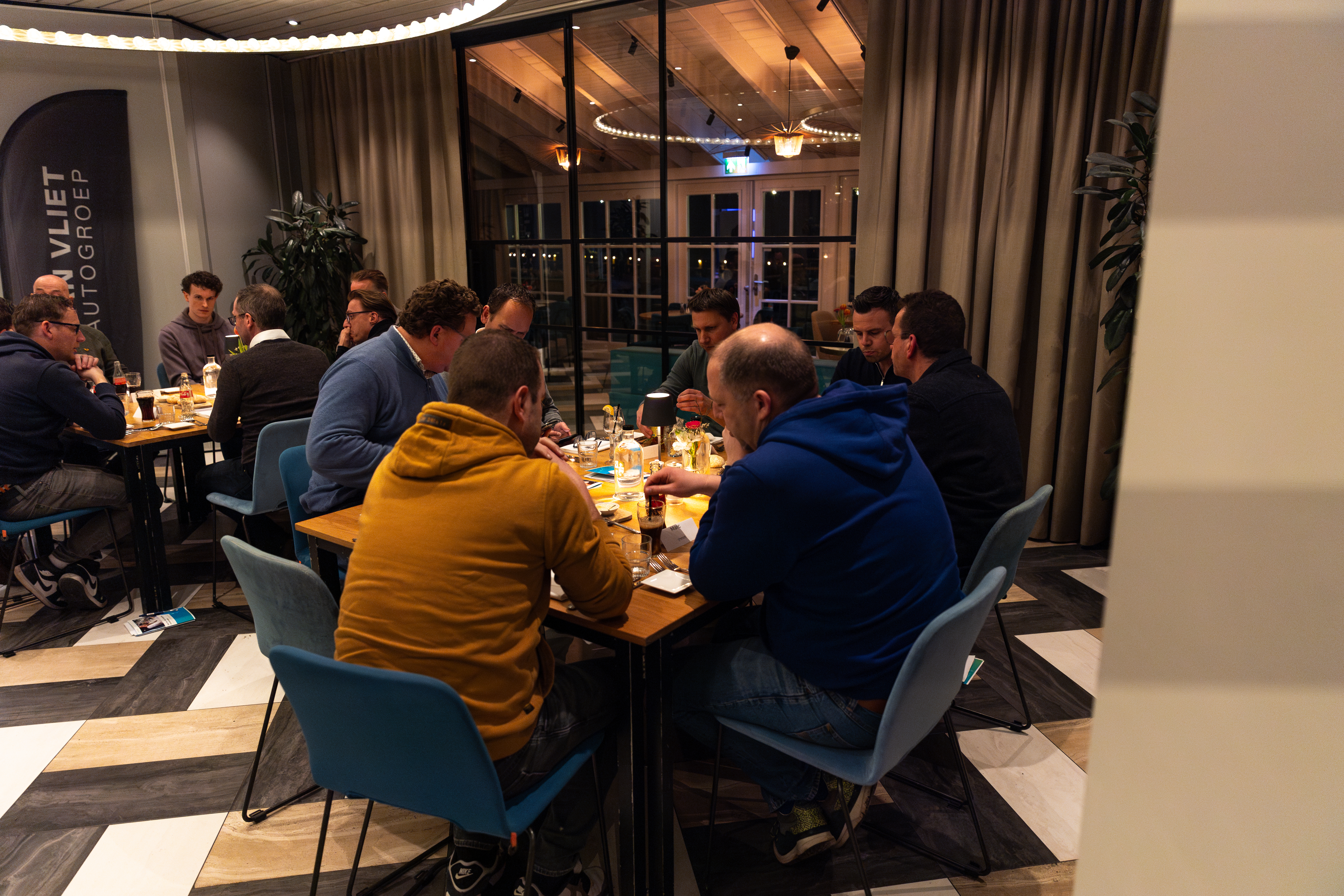 Teambuildingdag | Diner en informele afsluiting
