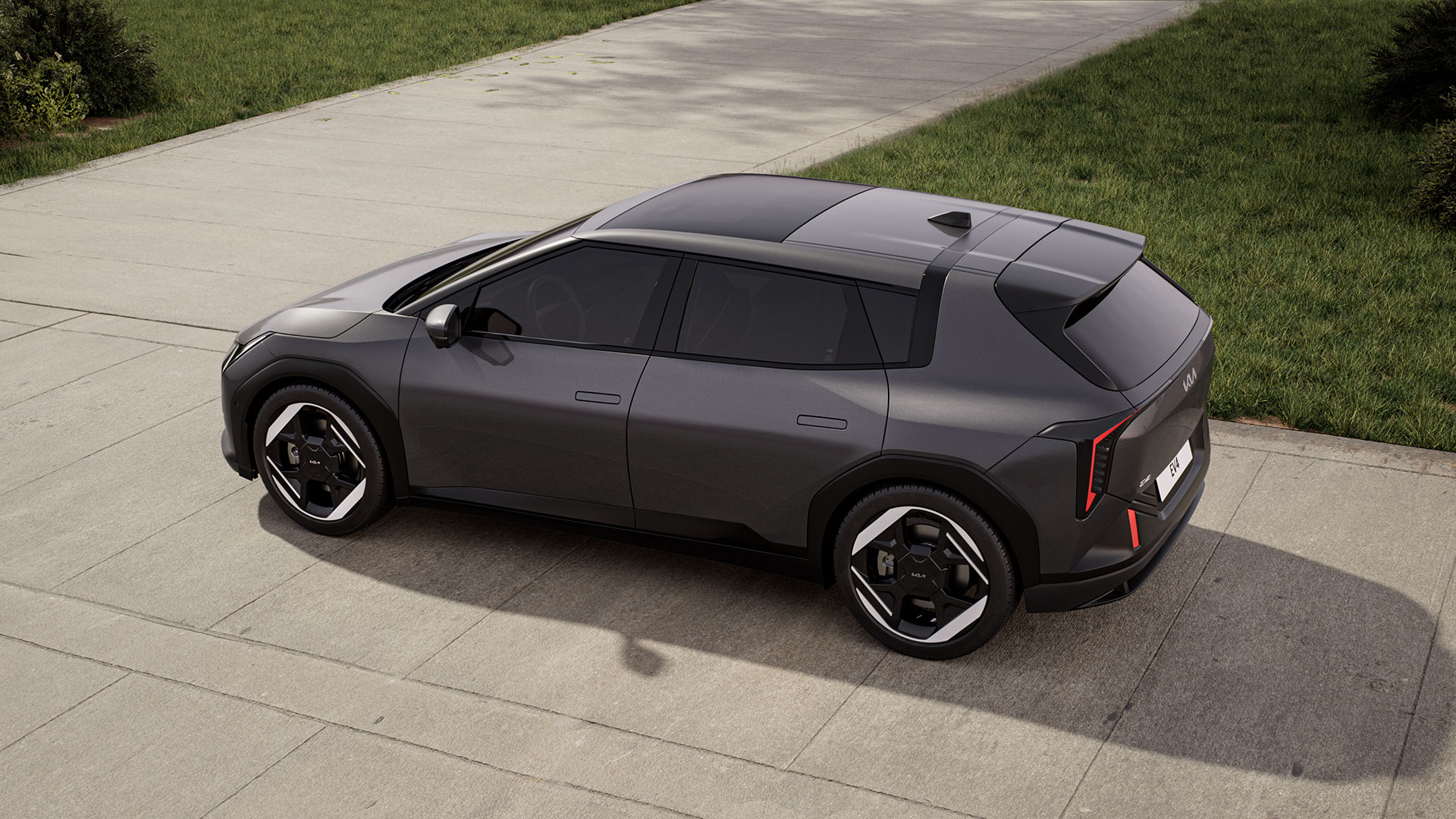 Kia EV4 Hatchback zijkant