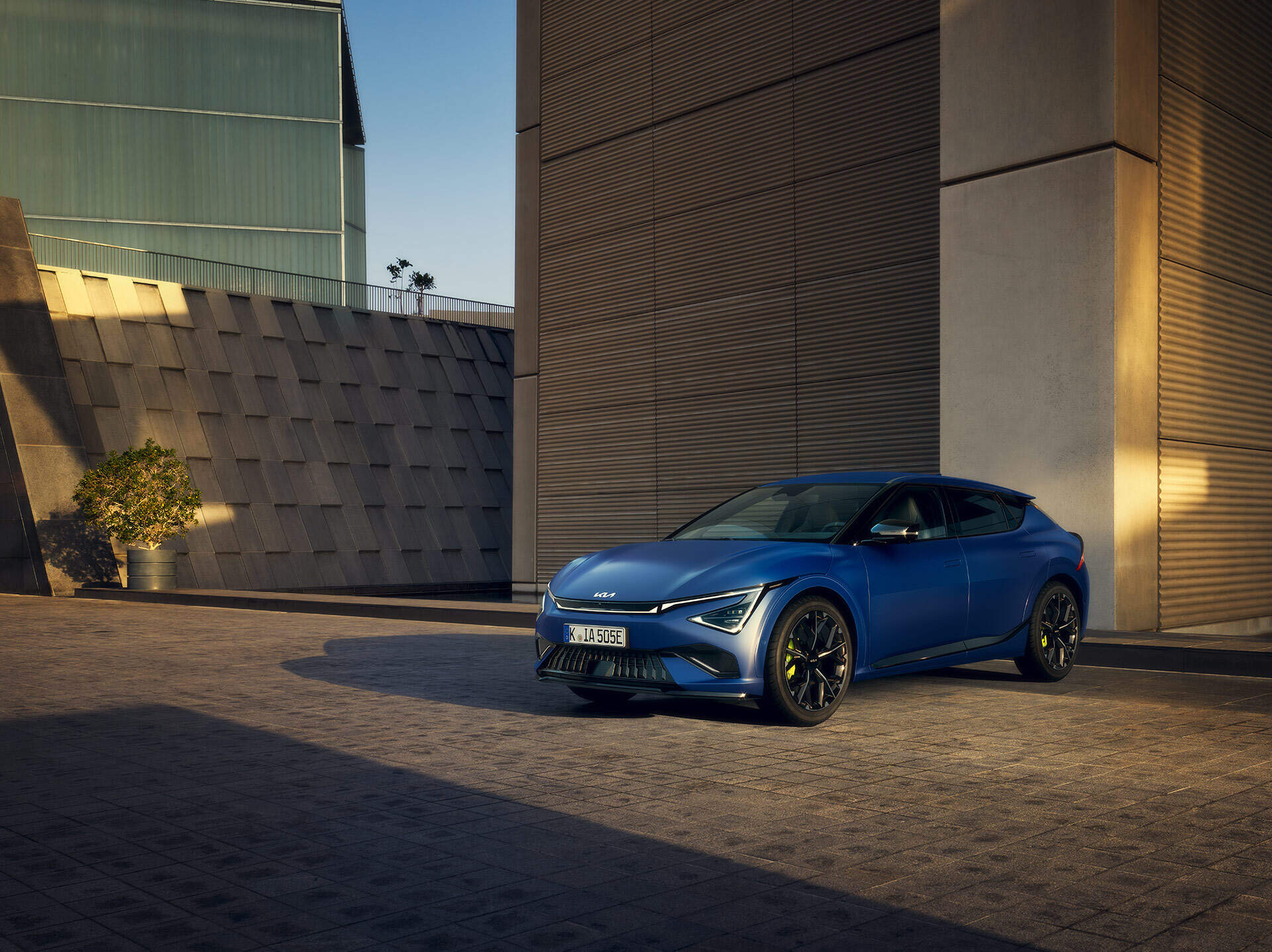 Kia EV6 GT voorkant dynamisch