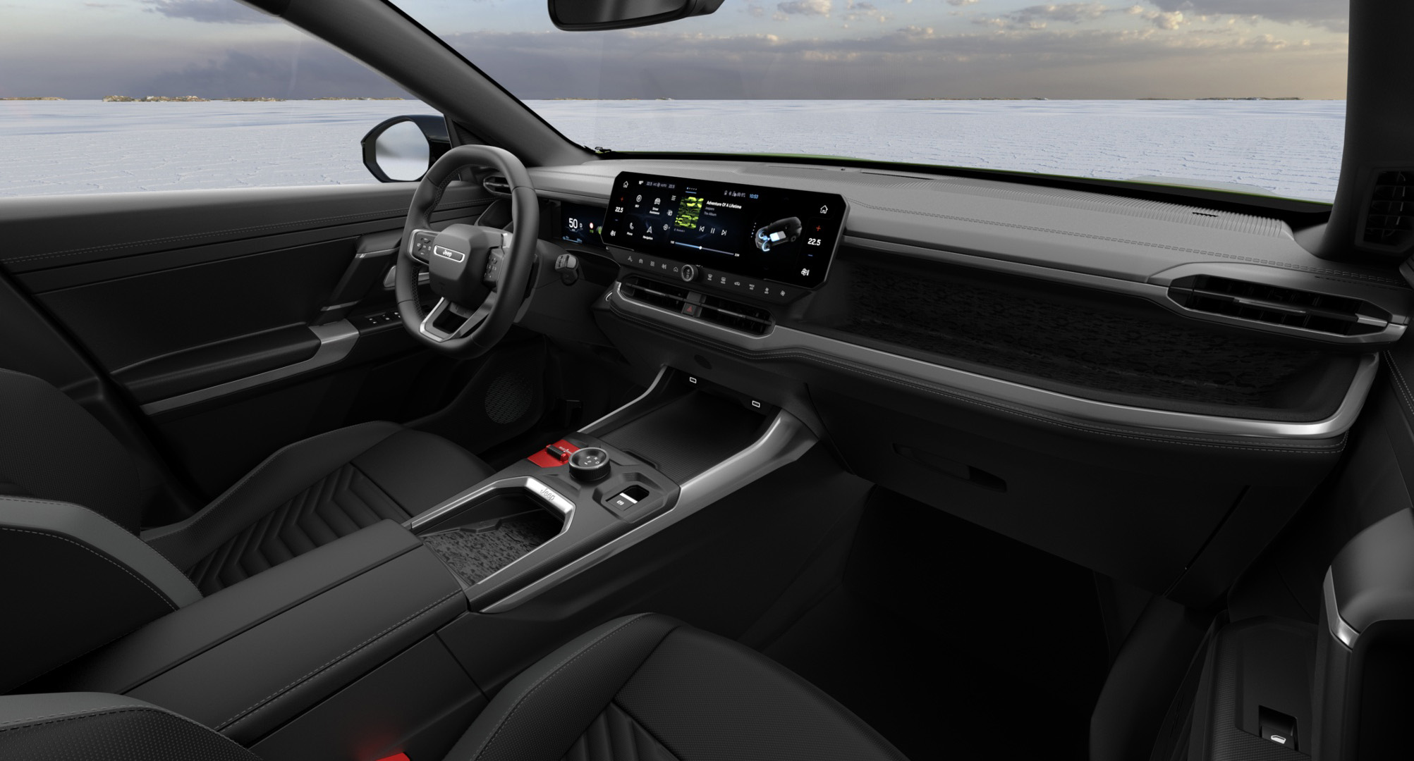 Nieuwe Jeep Compass interieur