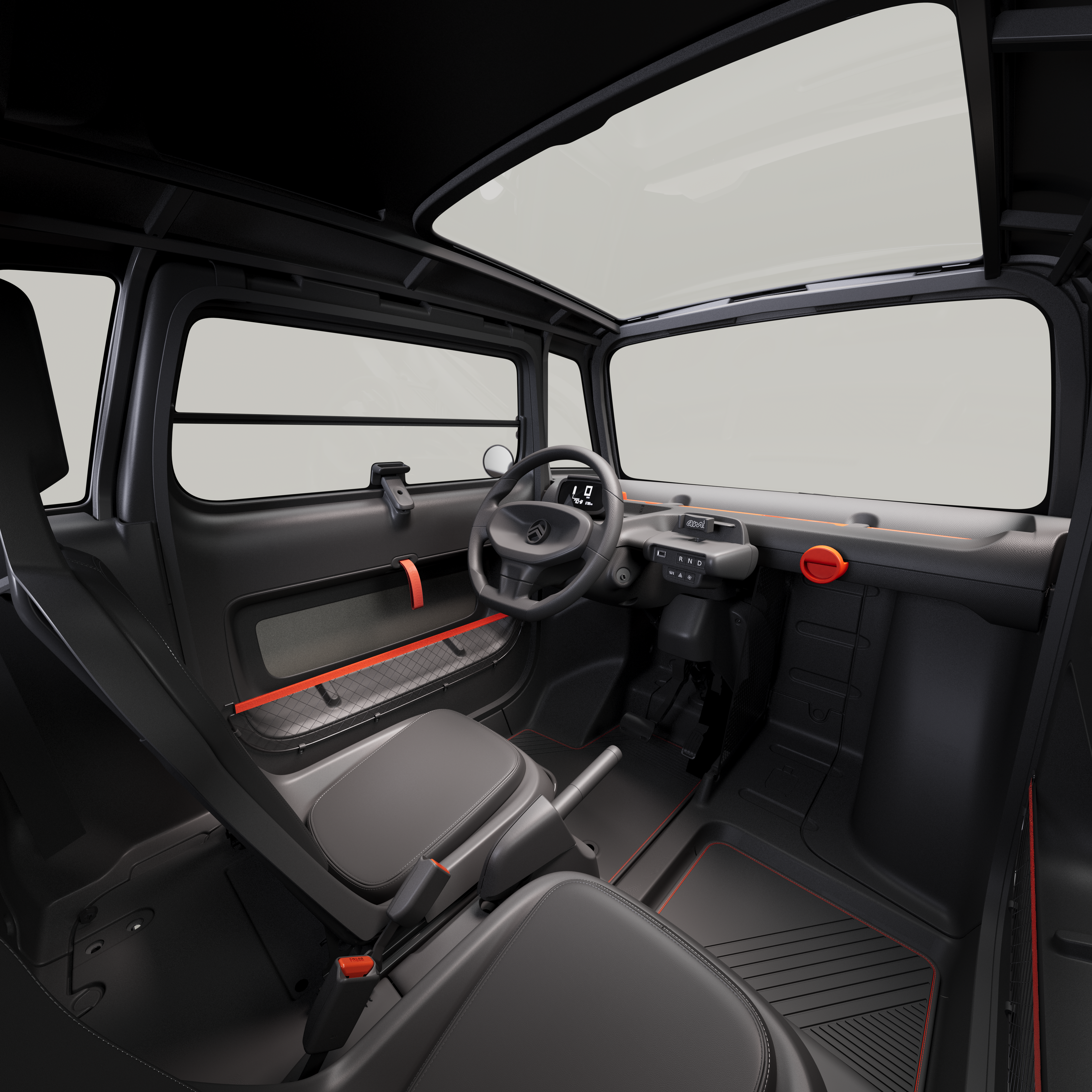 Nieuwe Citroën Ami interieur