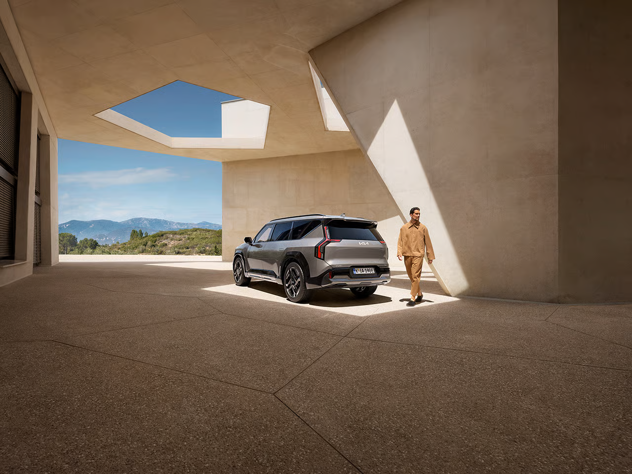 Kia EV9 GT achterkant