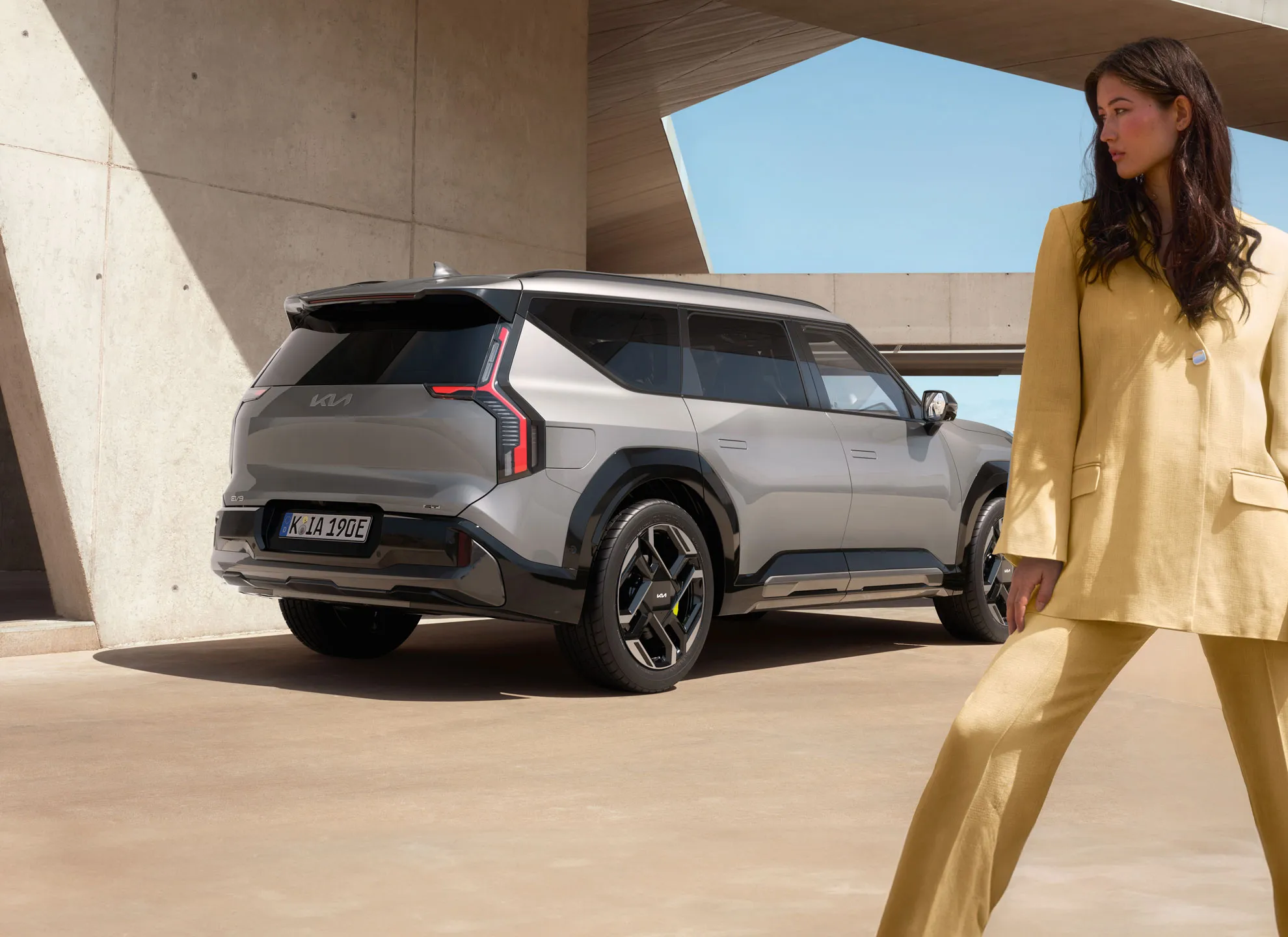 Kia EV9 GT achterkant