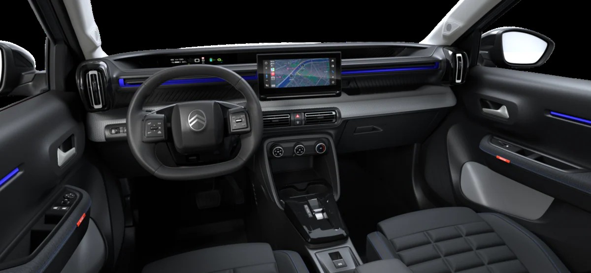 Citroën ë-C3 Van interieur