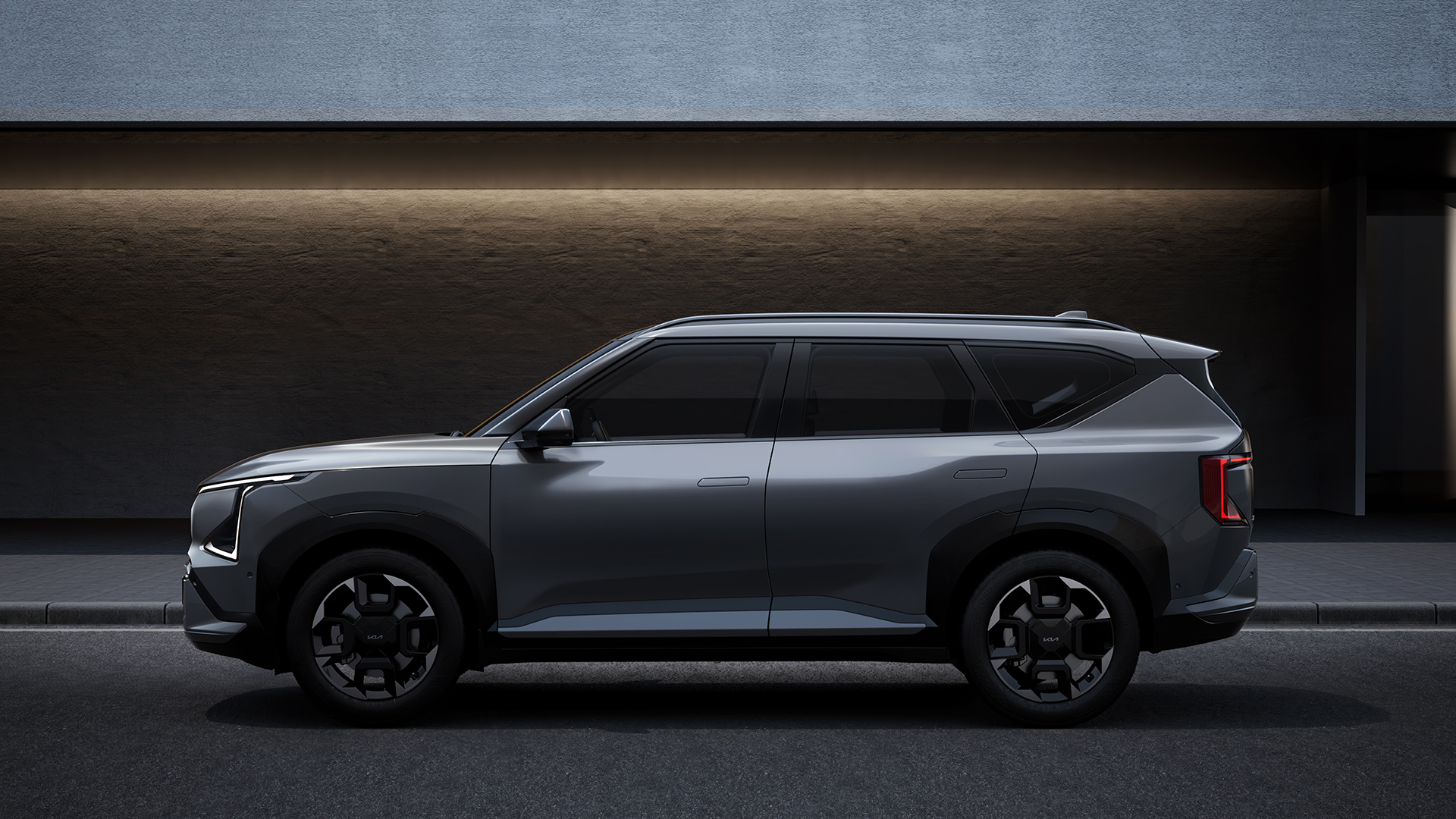 Kia EV5 gtline zijkant