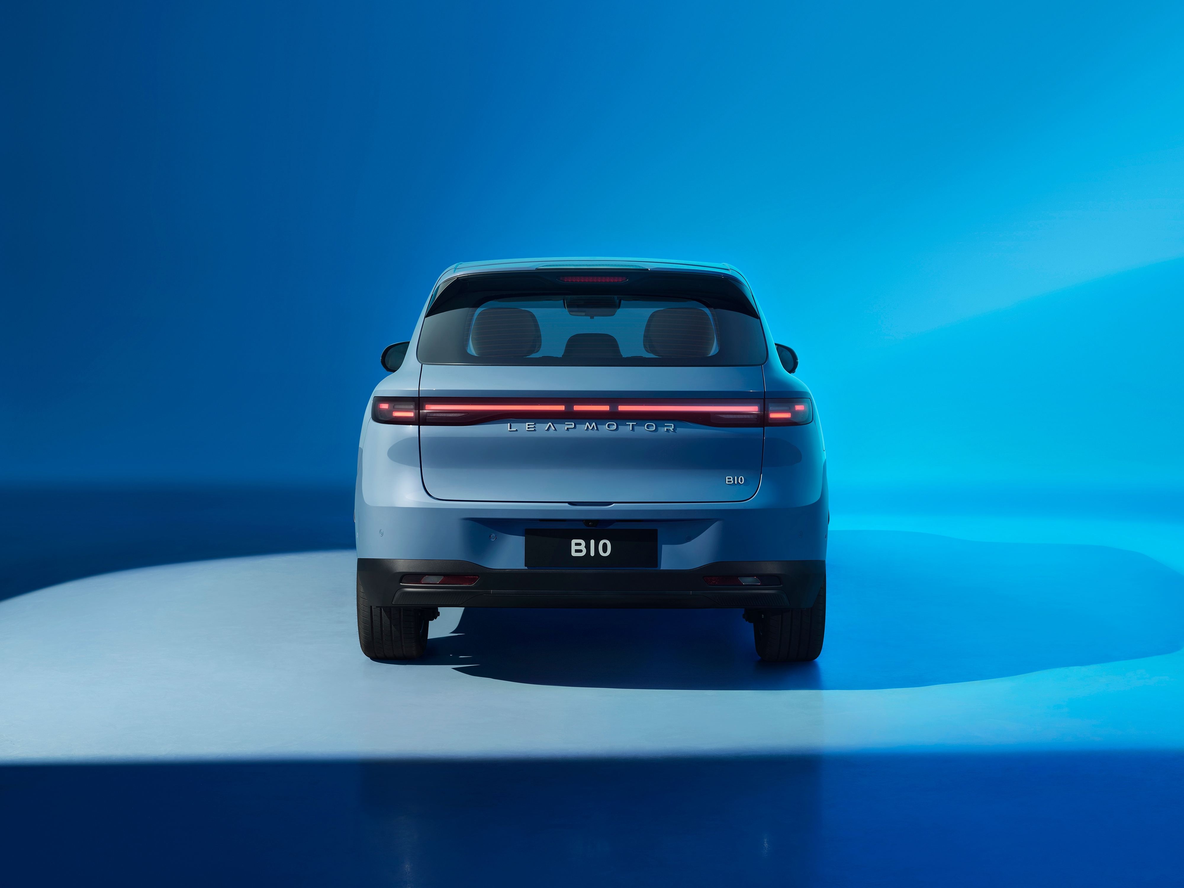 Leapmotor B10 achterkant