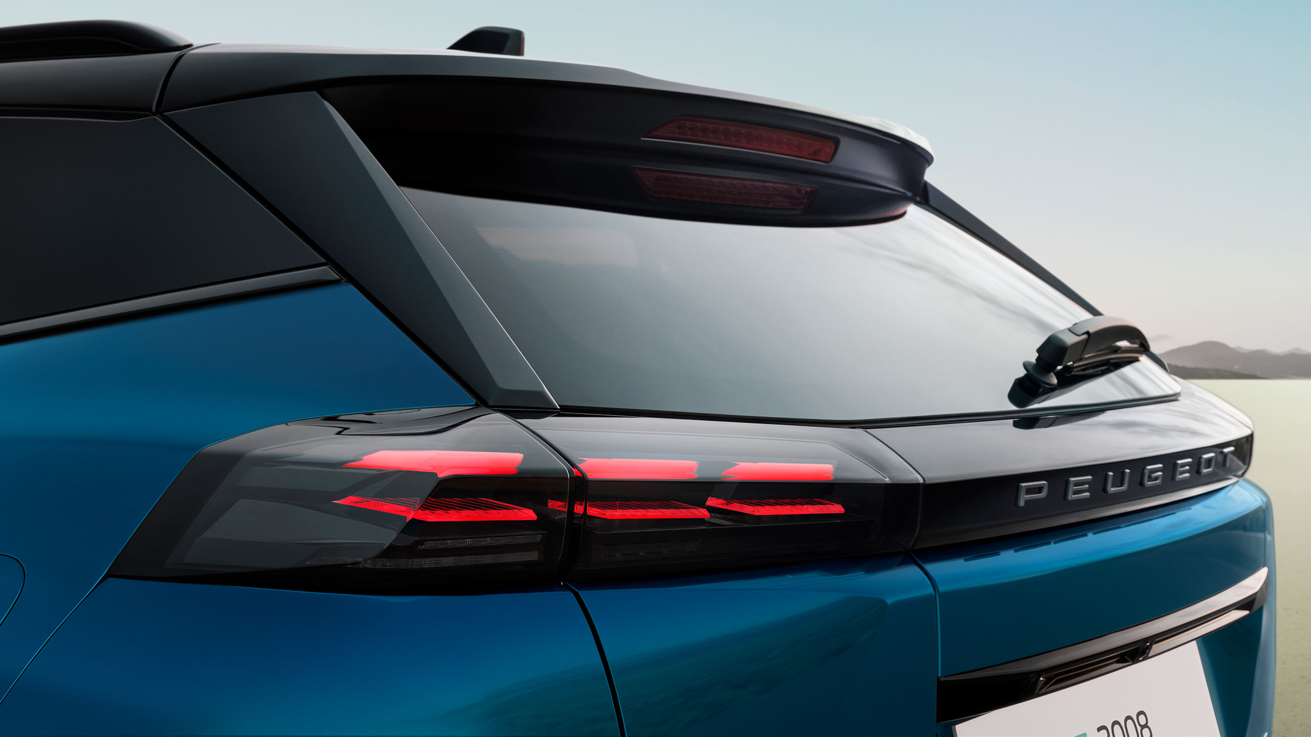 Peugeot 2008 achterzijde