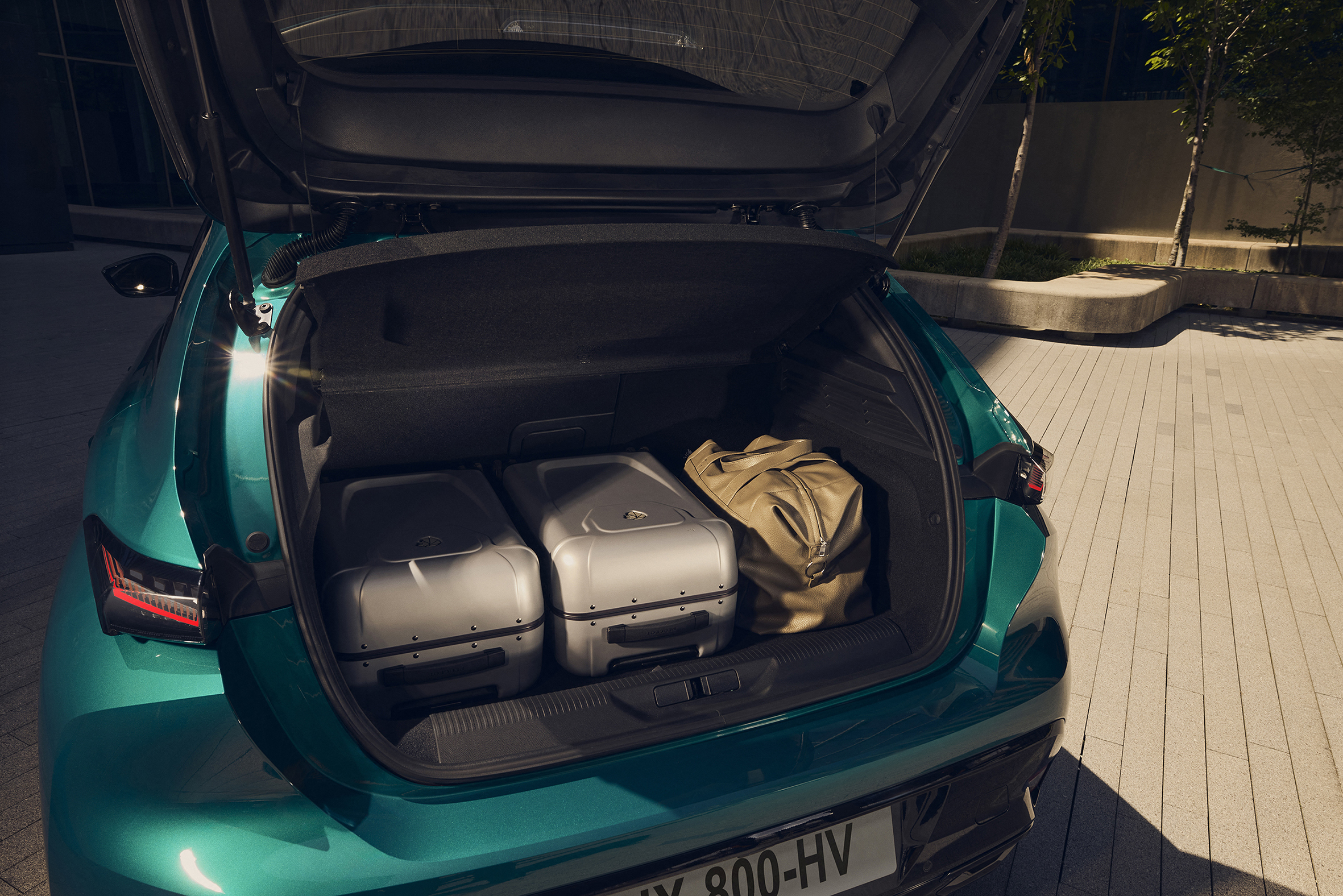 Peugeot 308 bagageruimte