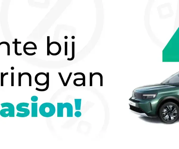 4,9% rente op financiering van onze occasions
