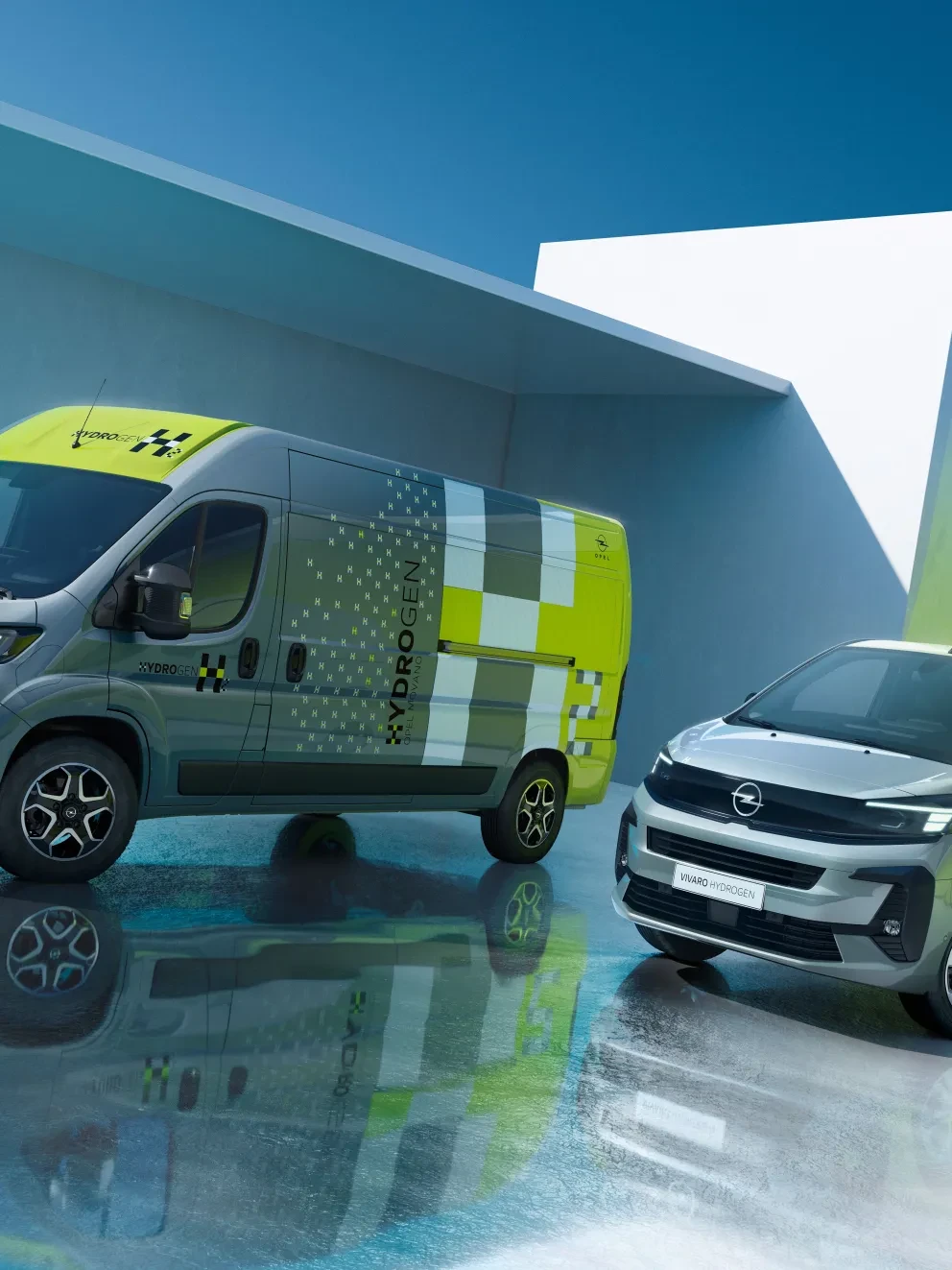 Opel Movano e-Hydrogen en Vivaro e-Hydrogen