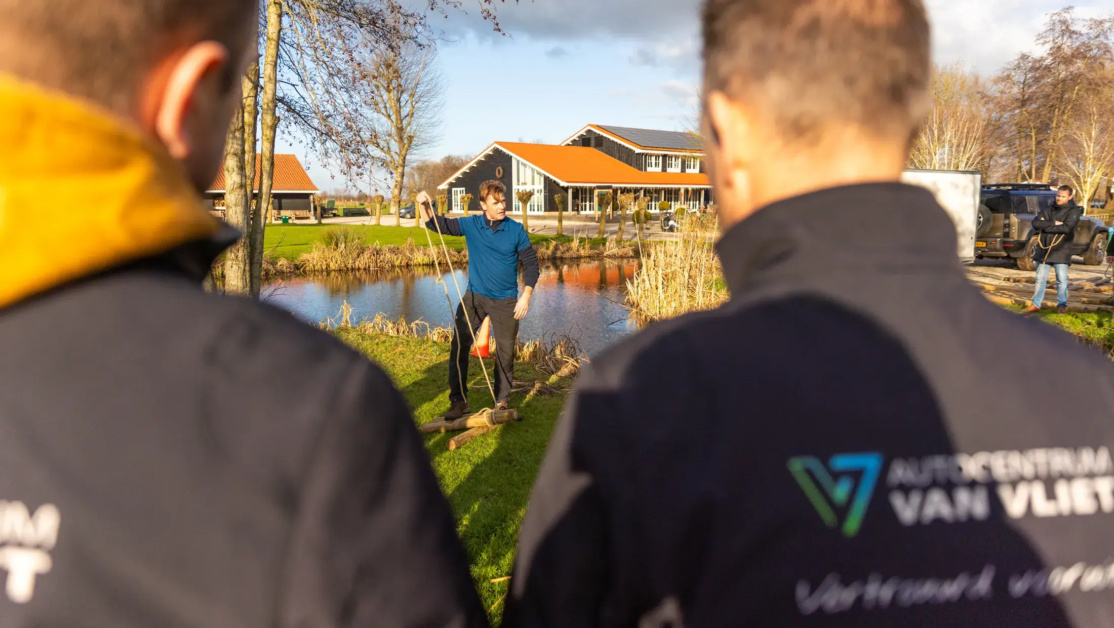 Teambuildingdag | Bruggen bouwen