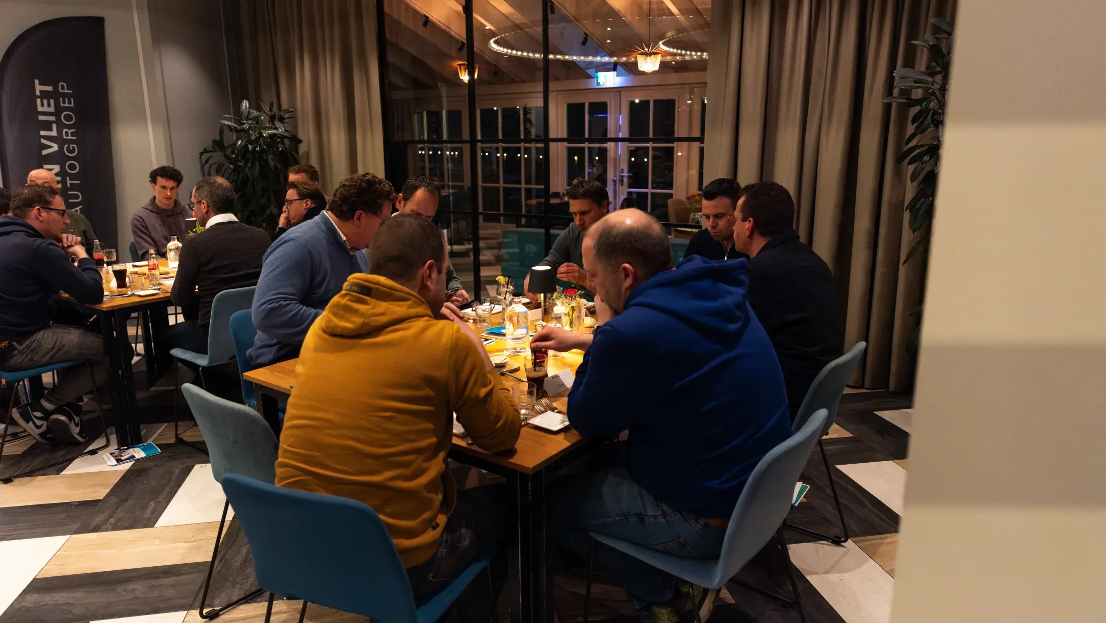 Teambuildingdag | Diner en informele afsluiting