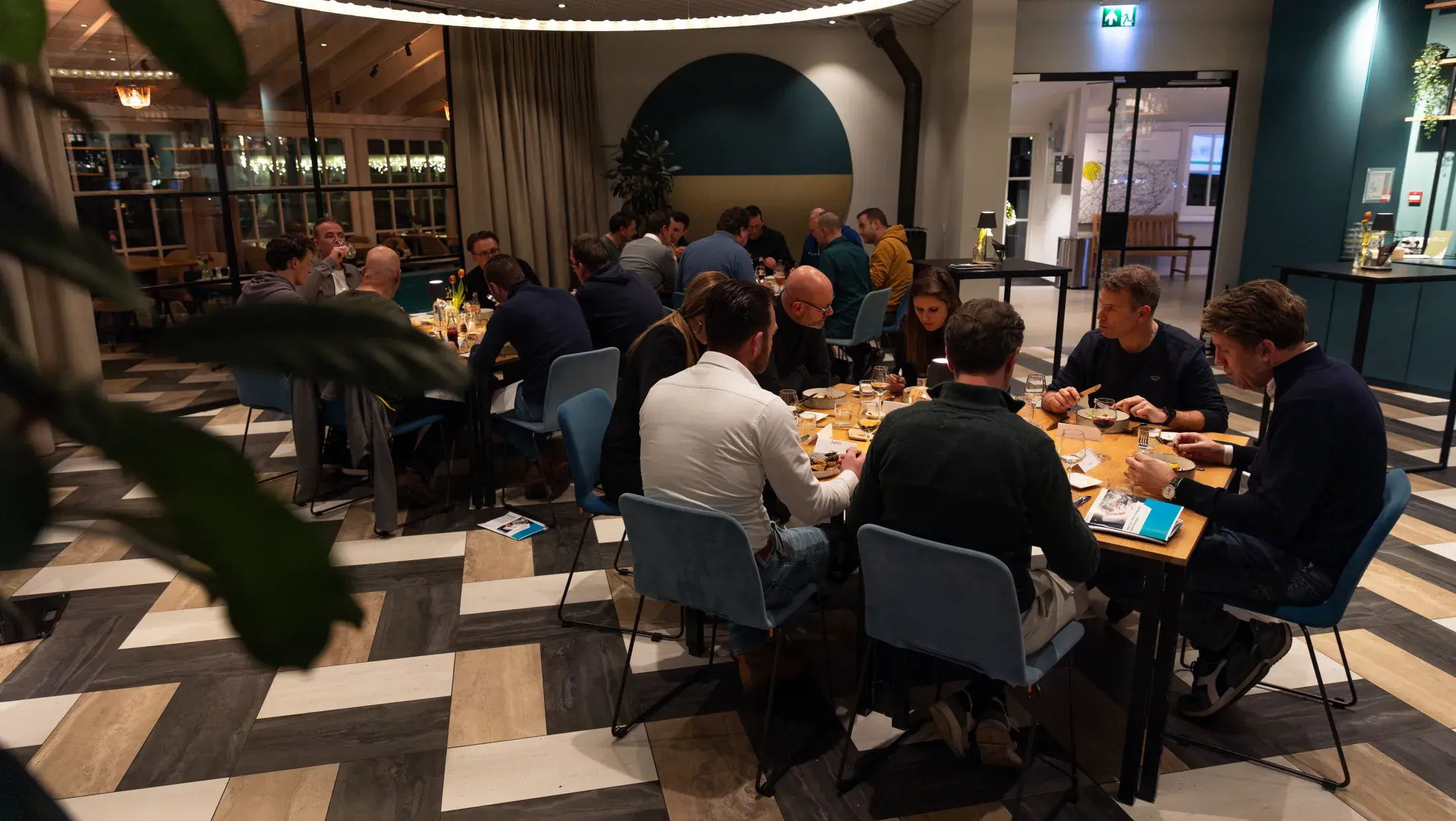 Teambuildingdag | Diner en informele afsluiting