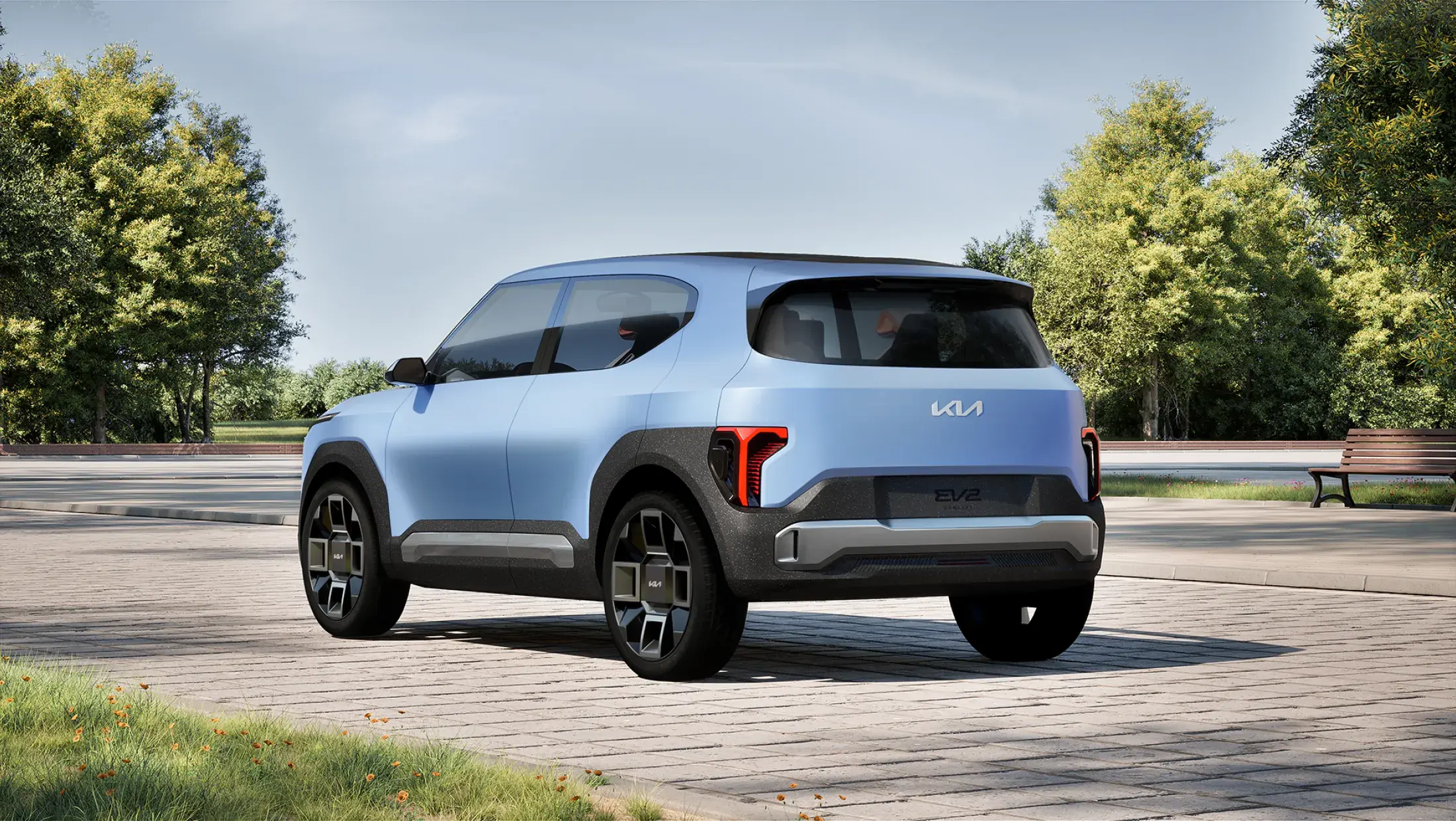 Kia Concept EV2 achterkant