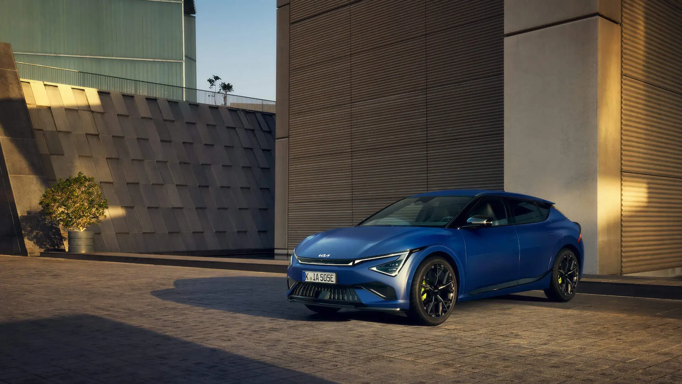 Kia EV6 GT voorkant dynamisch