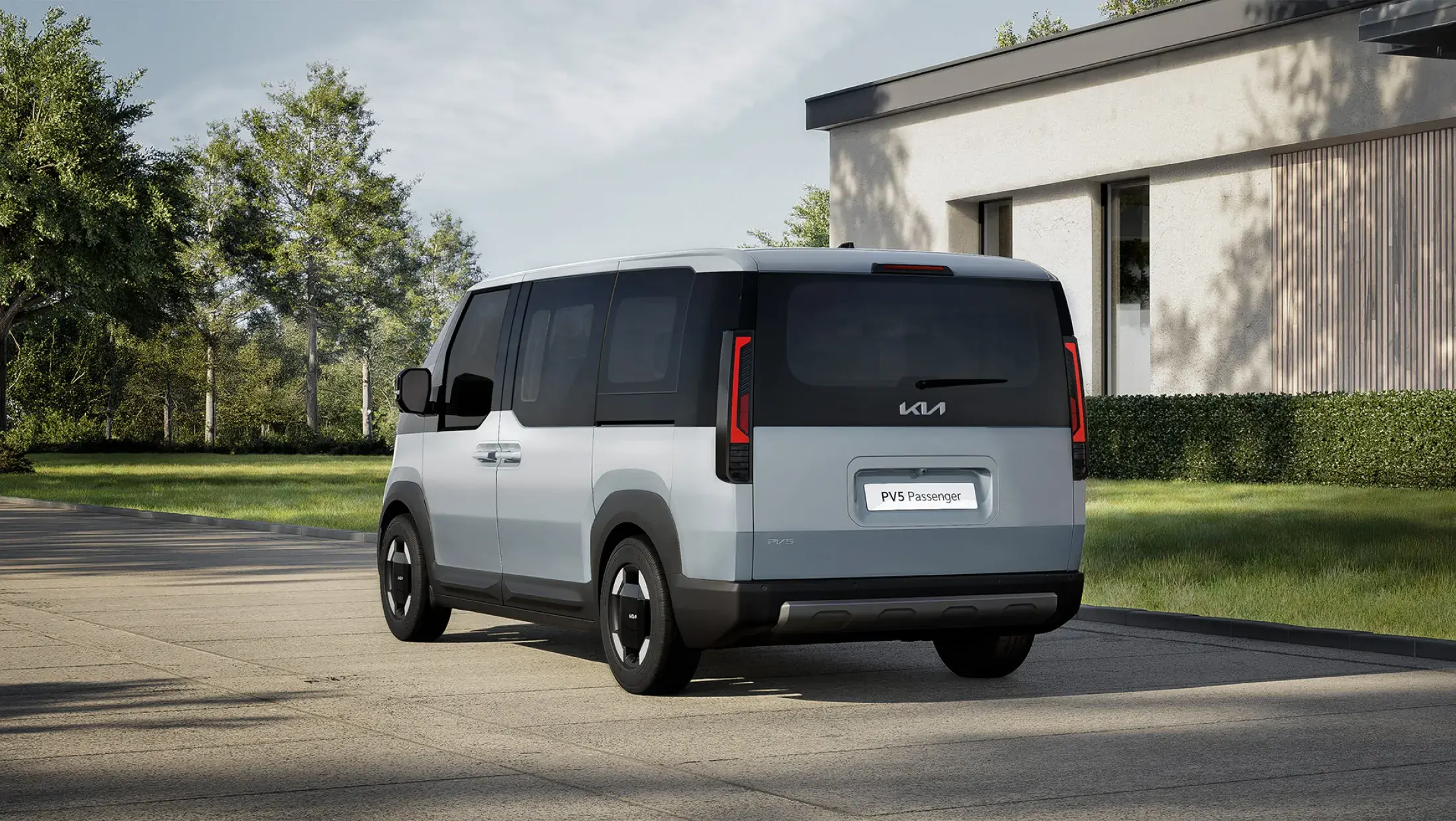 Kia PV5 Passenger achterkant