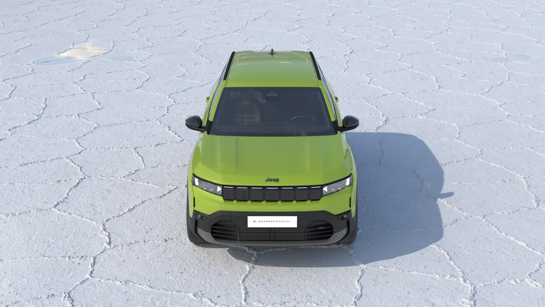 Nieuwe Jeep Compass voorkant