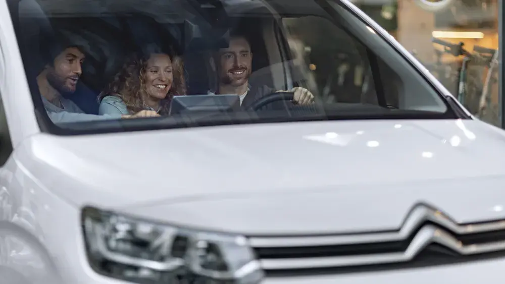 Nieuwe Citroën rijden