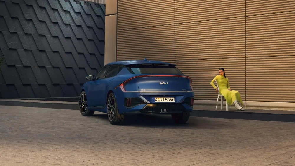 Kia EV6 GT achterkant