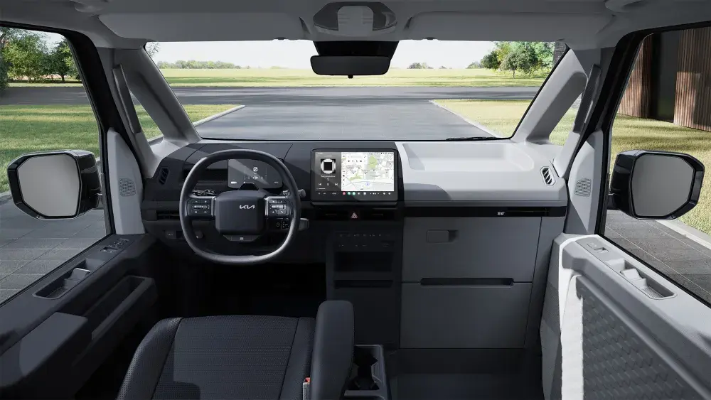 Kia PV5 Passenger interieur chauffeursdiensten