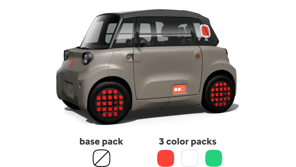 Citroën Ami colorpacks