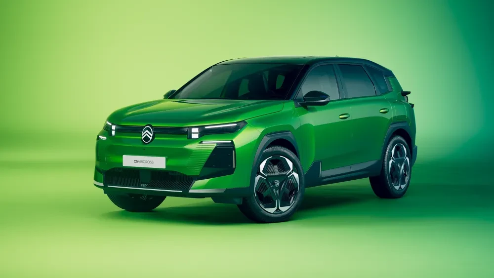 Nieuwe Citroën C5 Aircross schuin