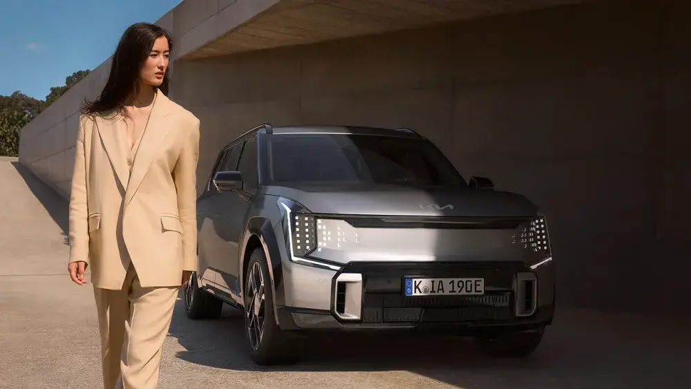 Kia EV9 GT voorkant