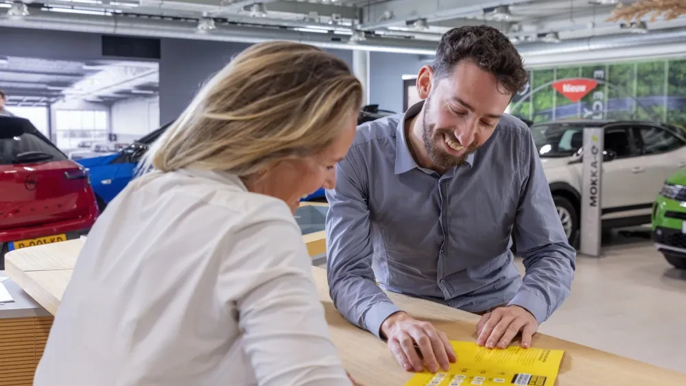 Accountmanager in gesprek