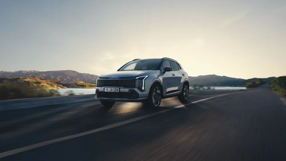 Nieuwe Kia Sportage voorkant