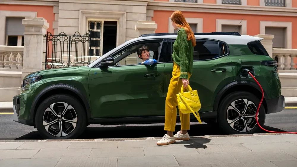 Citroën ë-C3 Aircross zijkant