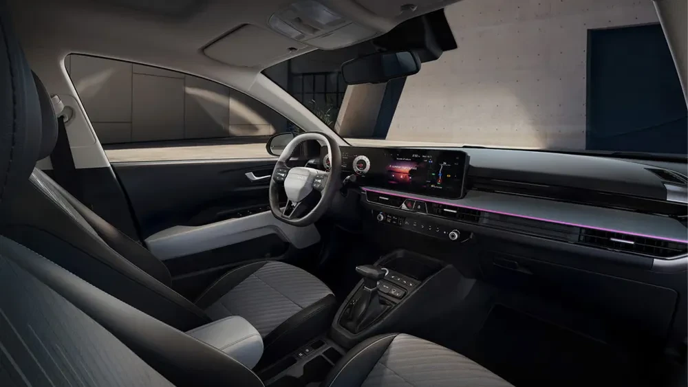 Premium interieur met dubbele 12,3-inch displays