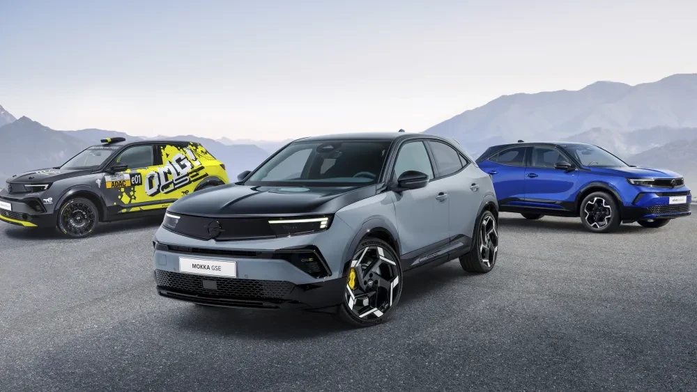 Opel Mokka line-up: GSE, GSE Rally en Mokka