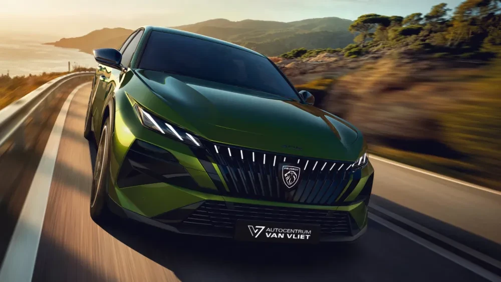 Nu ook 100% elektrisch: de Peugeot E-408