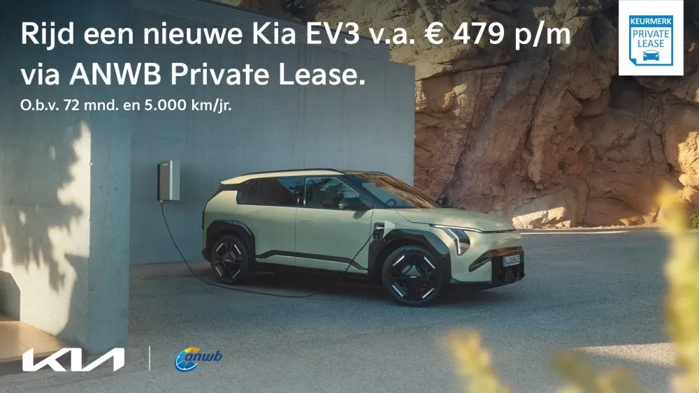 Kia EV3 ANWB Private Lease