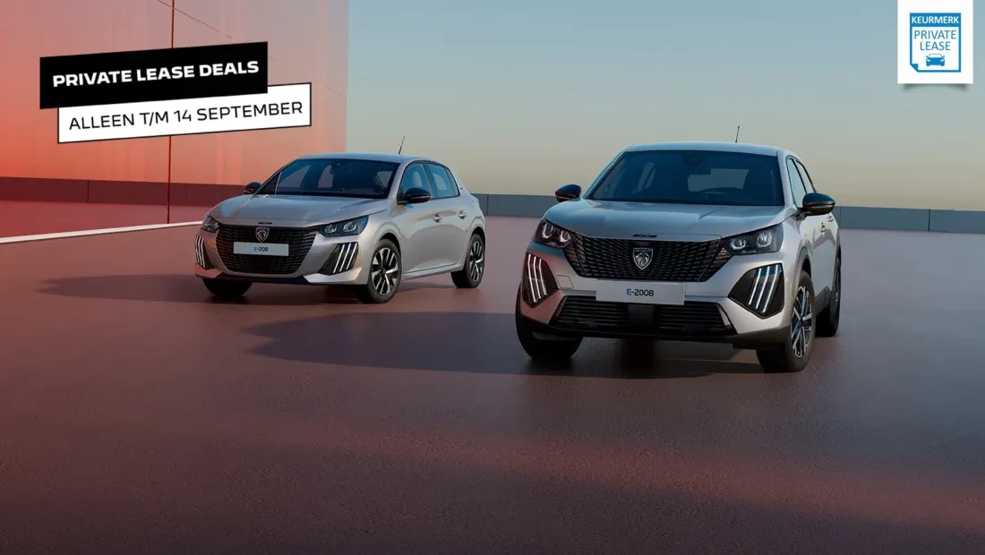Tot € 50 korting op Peugeot Private Lease