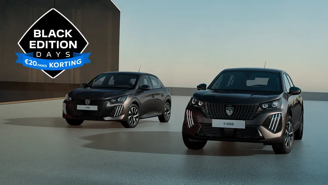 Black Edition Days van Peugeot