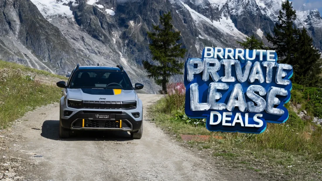 Brrrute Jeep Private Lease Deals bij Autocentrum Van Vliet